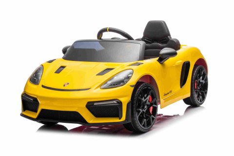 Pojazd Porsche 718 Lakier Żółty