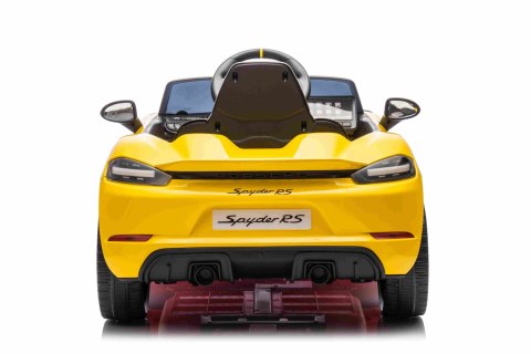 Pojazd Porsche 718 Lakier Żółty