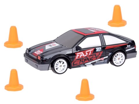 Samochód zdalnie sterowany do driftu AUTO drift pilot RC pachołki RC697