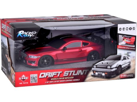 Zdalnie Sterowane AUTO RC Drift 4x4 z Efekt Dymu Oświetlenie LED RC0696