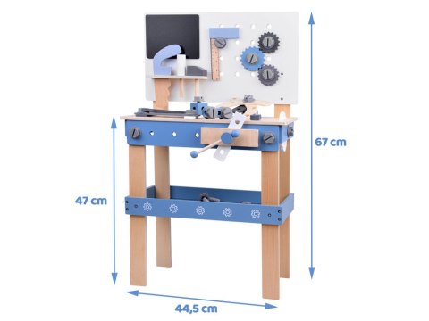 Duży Drewniany Warsztat Zestaw Narzędzi dla Dzieci ZA5486