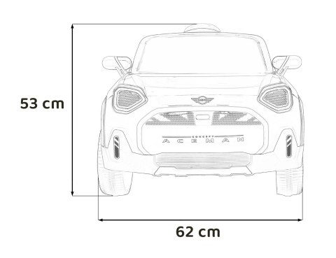 Pojazd Mini Concept Aceman Czarny