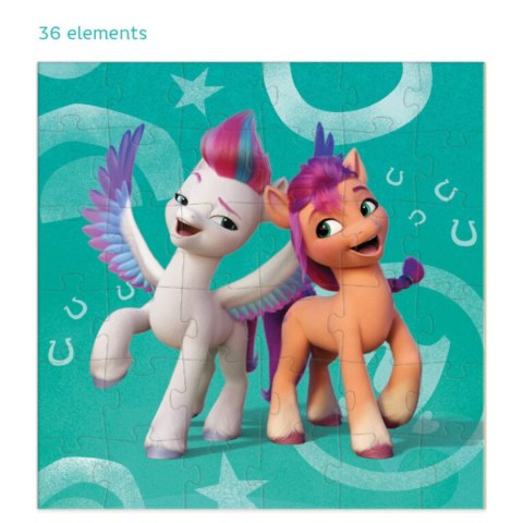 PUZZLE 3w1 "MY LITTLE PONY" 3 UKŁADANKI W JEDNYM KOLOROWE UKŁADANKI