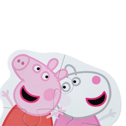 PUZZLE 3w1 "ŚWINKA PEPPA" PEPPA PIG 3 UKŁADANKI W JEDNYM OPAKOWANIU