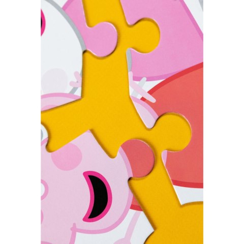 PUZZLE 3w1 "ŚWINKA PEPPA" PEPPA PIG 3 UKŁADANKI W JEDNYM OPAKOWANIU