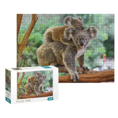 PUZZLE MAŁY KOALA I MAMA 1000 ELEMENTÓW DO UŁOŻENIA UROCZEGO OBRAZKA