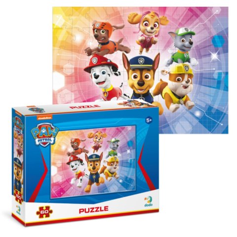 PUZZLE PSI PATROL PAW PATROL 60 ELEMENTÓW KOLOROWA UKŁADANKA DLA DZIECI