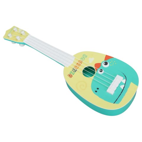 UKULELE GITARA DZIECIĘCA INSTRUMENT MUZYCZNY MIĘKKIE STRUNY MUZYKA