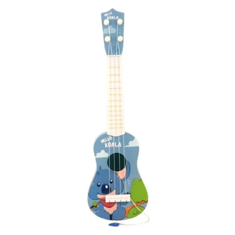 UKULELE GITARA DZIECIĘCA INSTRUMENT MUZYCZNY MIĘKKIE STRUNY MUZYKA