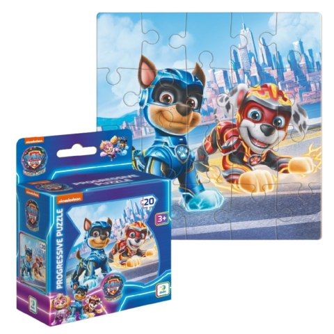 PUZZLE PAW PATROL CHASE I MARSHAL PSI PATROL 20 ELEMENTÓW DO UŁOŻENIA