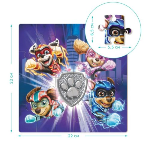 PUZZLE PSI PATROL "BOHATEROWIE" 24 ELEMENTY KOLOROWEJ UKŁADANKI PAW PATROL