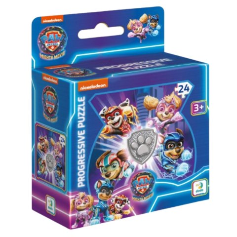 PUZZLE PSI PATROL "BOHATEROWIE" 24 ELEMENTY KOLOROWEJ UKŁADANKI PAW PATROL