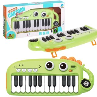 PIANINO ORGANY MUZYCZNE DLA DZIECI INSTRUMENTY MUZYCZNE MELODIE DINOZAUR