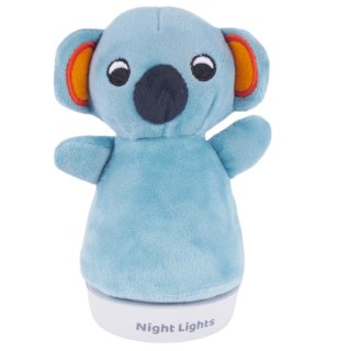 A baby soothing plush night light (koala doll)