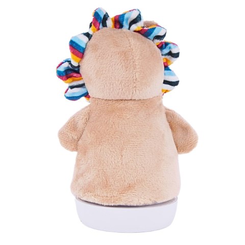 A baby soothing plush night light (lion doll)