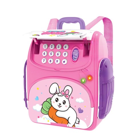 Little White Rabbit backpack piggy bank