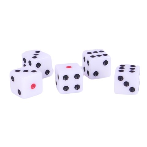 Number point dice card game