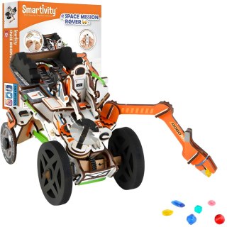 Smartivity Drewniane Mechaniczne Puzzle 3D - Kosmiczny Łazik