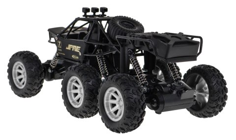 Metalowy crawler Rock Explorer 4x4 Zdalnie sterowany 1:18 Gumowe 6 kół