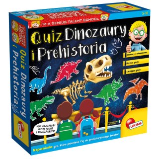 LISCIANI I"M A GENIUS QUIZ - DINOZAURY I PREHISTORIA