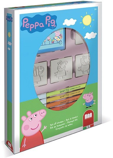 MULTIPRINT PEPPA PIG PIECZĄTKI BOX 4 SZT