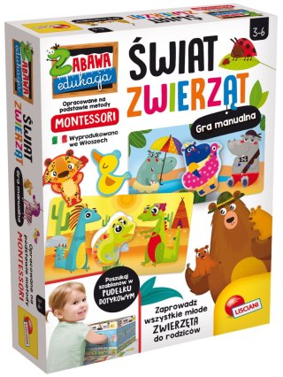 LISCIANI MONTESSORI ŚWIAT ZWIERZĄT