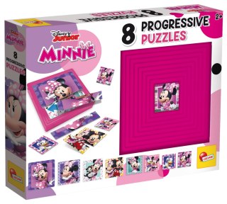 LISCIANI PUZZLE PROGRESYWNE 8 MINNIE