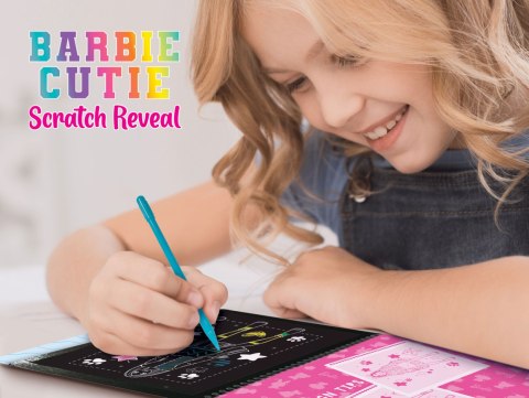 LISCIANI BARBIE SKETCH BOOK CUTIE SCRATCH REVEAL