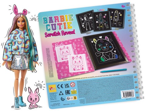 LISCIANI BARBIE SKETCH BOOK CUTIE SCRATCH REVEAL