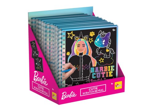 LISCIANI BARBIE SKETCH BOOK CUTIE SCRATCH REVEAL