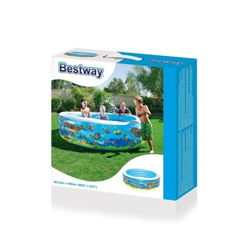 Bestway 51123 BASEN DMUCHANY PODWODNA KRAINA 229x56