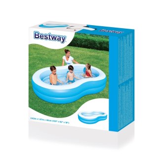 Bestway 54117 BASEN FAMILIJNY BIG LAGUNE 2.62mx1.57mx46cm