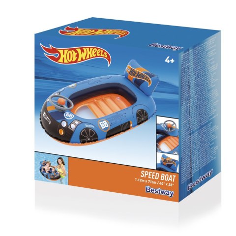 Bestway 93405 ŁÓDKA HOT WHEELS 112cmx71cm