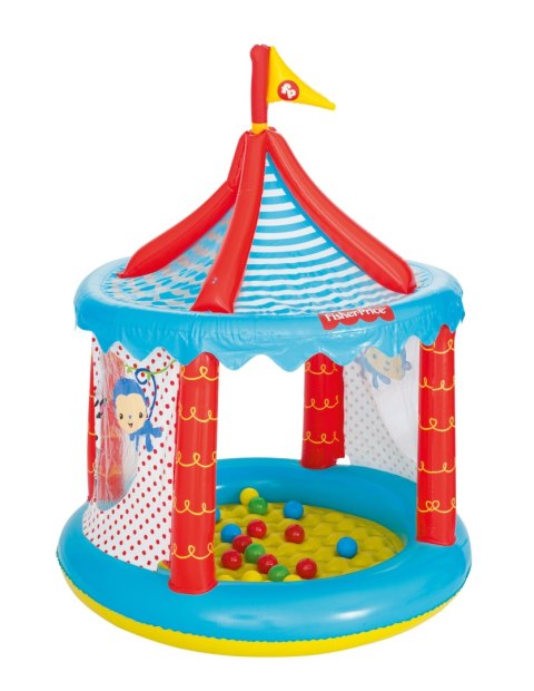 Bestway 93505 FISHER PRICE DMUCHANY CYRK 104cmxH137cm/25balls