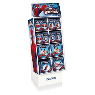 Bestway 98015 REGAŁ SPIDER-MAN Z ASORTYMENTEM 57x65x150