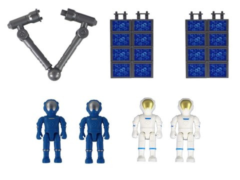 Misja Kosmiczna Zestaw Kosmiczny Rakieta Kosmonauta Kosmos Wyrzutnia 29 ele