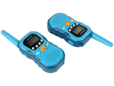 Zestaw Walkie Talkies Krótkofalówki Dla Dzieci Niebieskie 2 Szt. ST