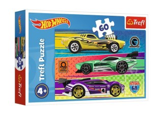 Puzzle Hot Wheels 60 el. Wyścig Trefl 17389