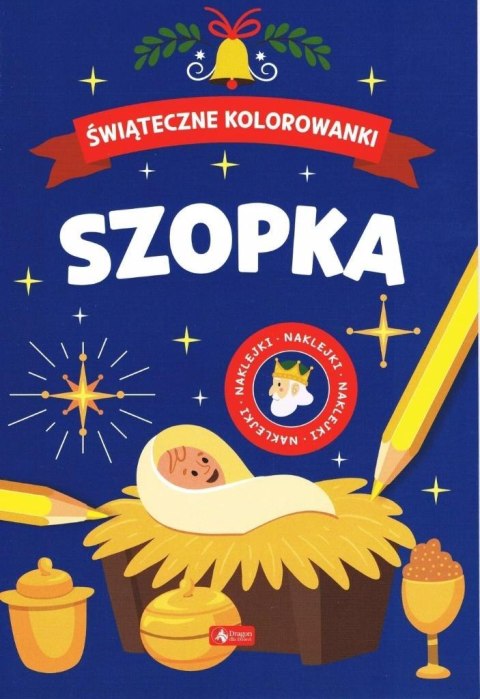 Świąteczne kolorowanki. Szopka