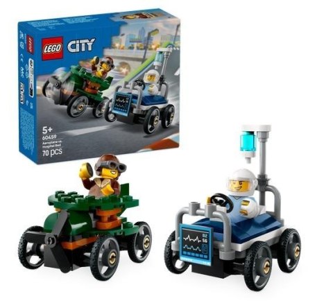 LEGO(R) CITY 60459 Zestaw wyścigówek: samolot kontra