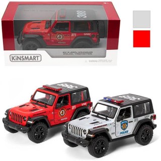 Jeep wrangler policja straż 1:34