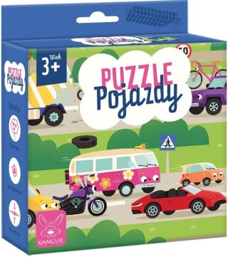 Puzzle Pojazdy 3+