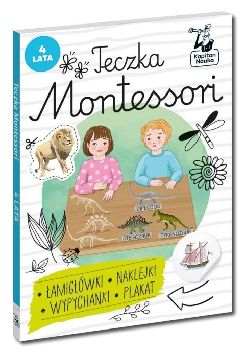 Teczka Montessori. 4 lata. Kapitan Nauka