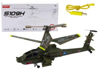 Helikopter militarny RC Syma S109H khaki