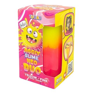 Jiggly Slime Neo Duo żółto-różowy 430g