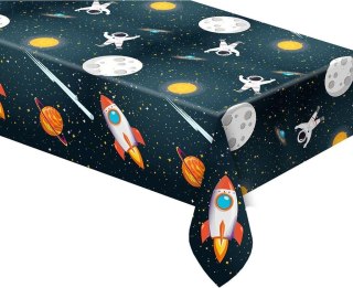 Obrus plastikowy Rocket Space 120x180cm