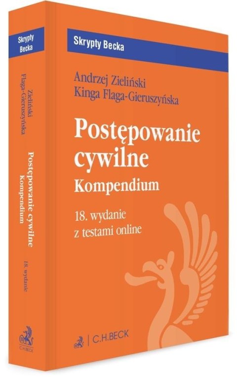 Postępowanie cywilne. Kompendium z testami online