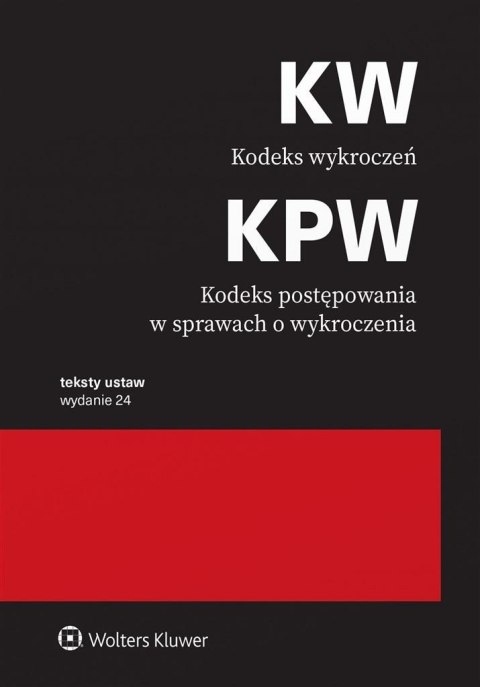 Kodeks wykroczeń. KPW. Przepisy w.24