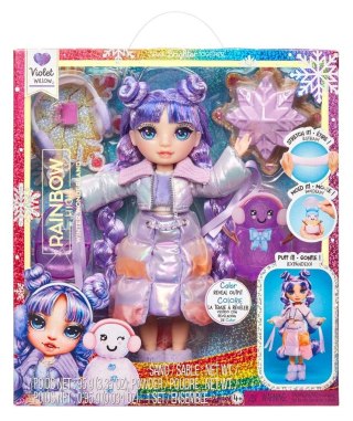 Rainbow High Winter Wonderland Doll- Violet Purple