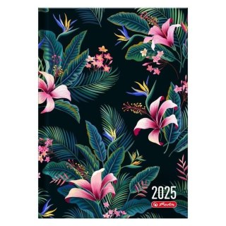 Kalendarz 2025 A5 dzienny Hibiskus HERLITZ